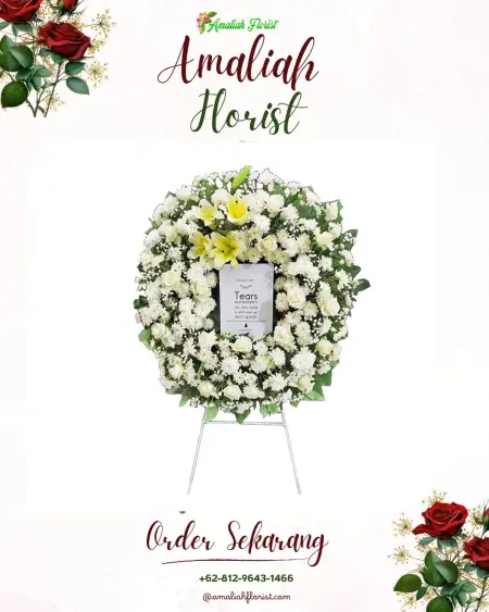 Krans Bunga Duka Prabugantungan